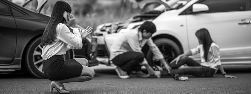 How to guide when involved in a car accident